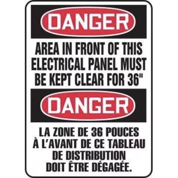 Accuform NO FIREARMS SYMBOL, Plastic, 4.5 in x 6.5 in, Hole Mounting MACC550VP - main